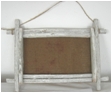 rattan picture frame