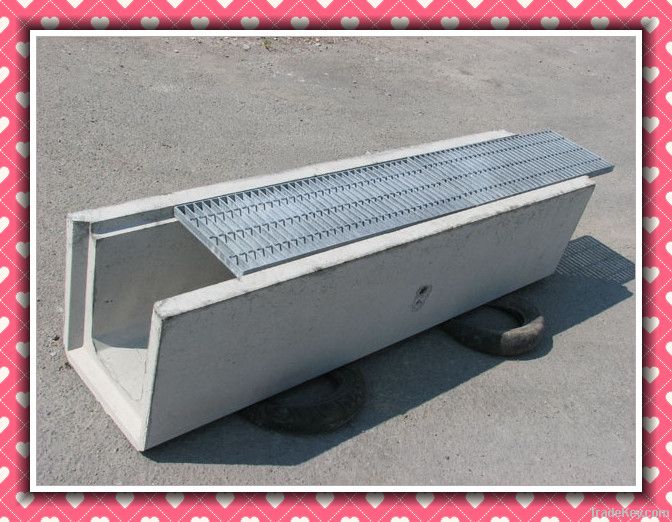 steel grate floor drain trench cover