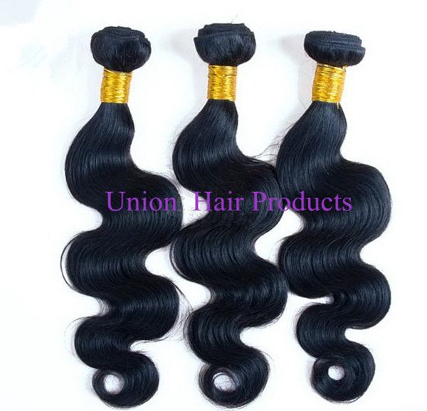 Virgin Brazilian Human Hair (100% Unprocessed Virgin Hair Body Wave Hair Extensions 6A)