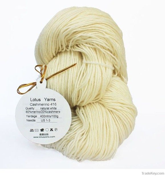 cashmerino yarn undyed hand knitting yarn