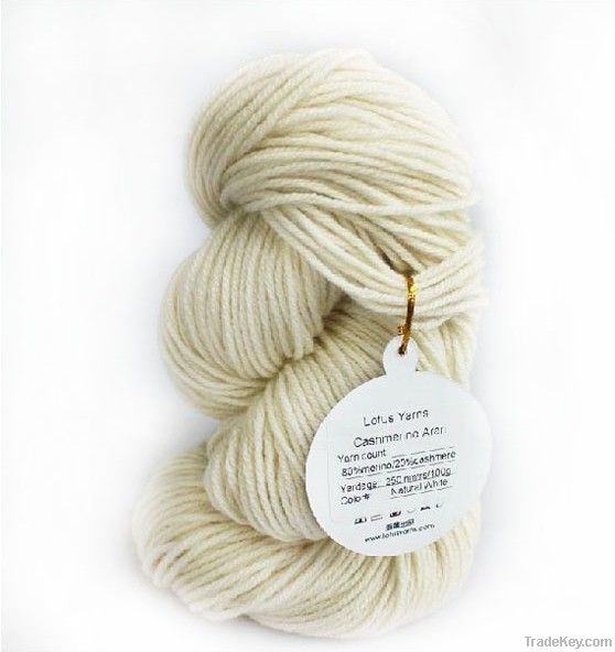 cashmerino yarn undyed hand knitting yarn