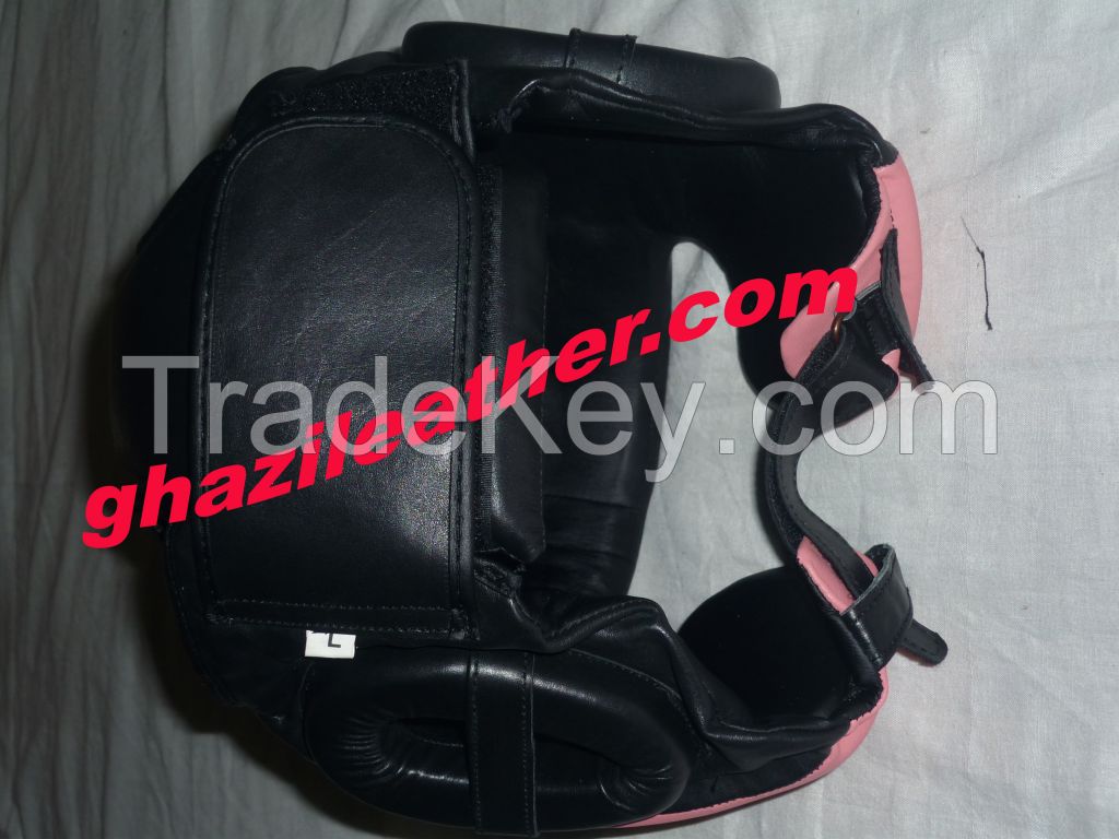 Leather Head Guard