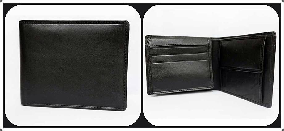 Pure Leather wallet purse for Men women