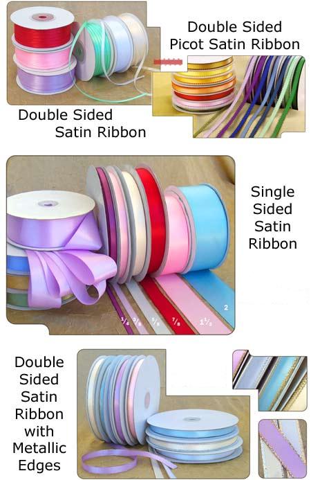 satin ribbon, nylon&Polyester