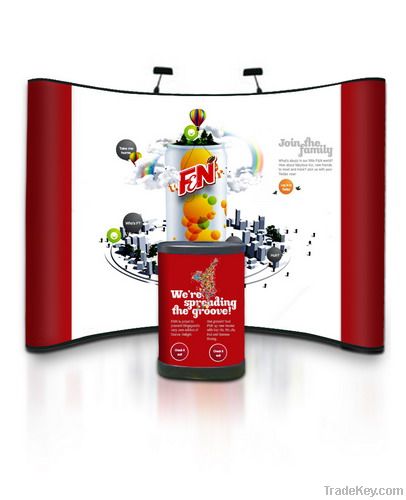 3x4 Concave Pop Up Display