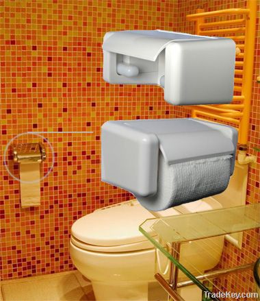 Roll toilet paper dispensers