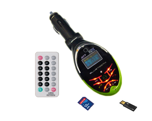 Car's FM Transmitter with Bluetooth