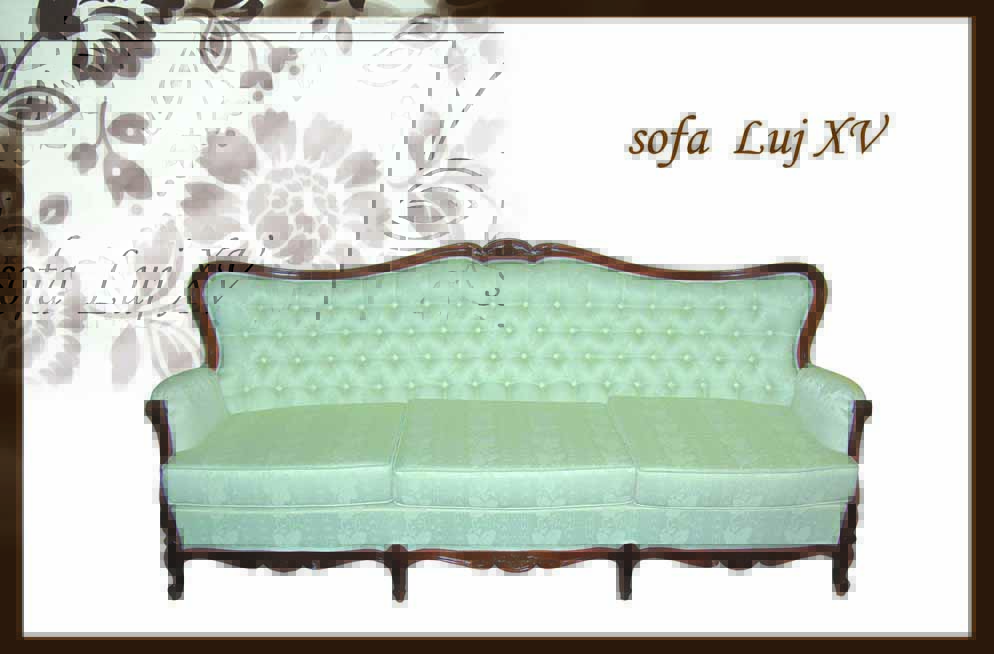 sofa Louis XV