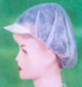 Non-woven peak cap