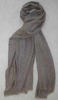 Casmere scarves, 100% cashmere, natural melange colors