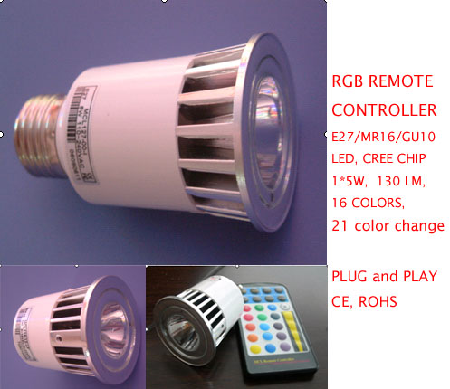 E27-RGB-REMOTE CONTROL