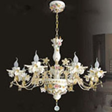 ceramic chandelier