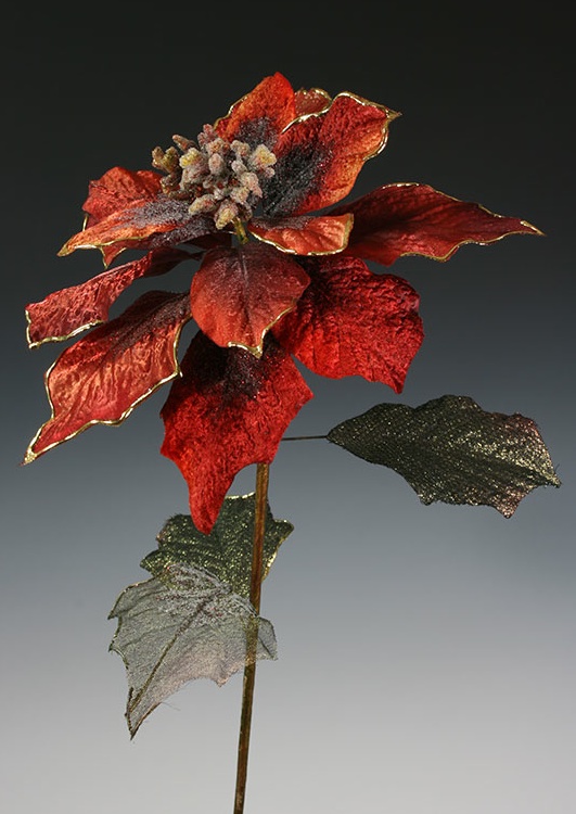 poinsettia artificial flower