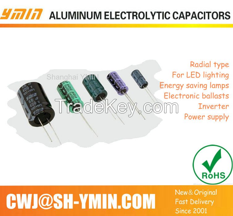 aluminum electrolytic capacitors.