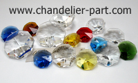 Chandelier Parts, crystal chandelier beads, Crystal  octagon beads