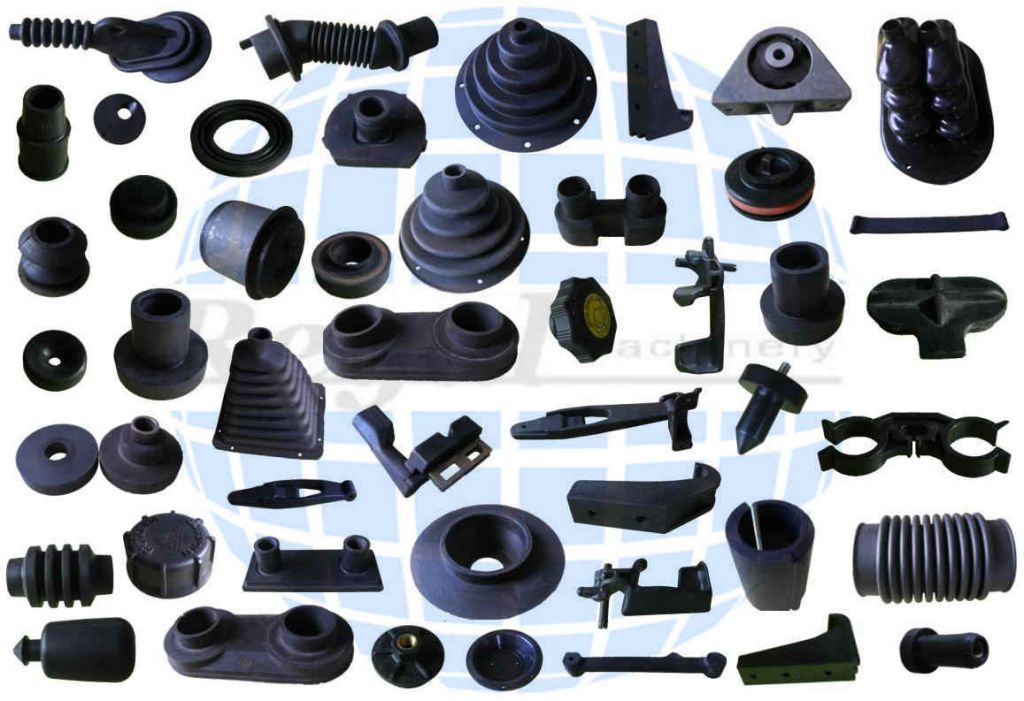 Custom molded rubber parts
