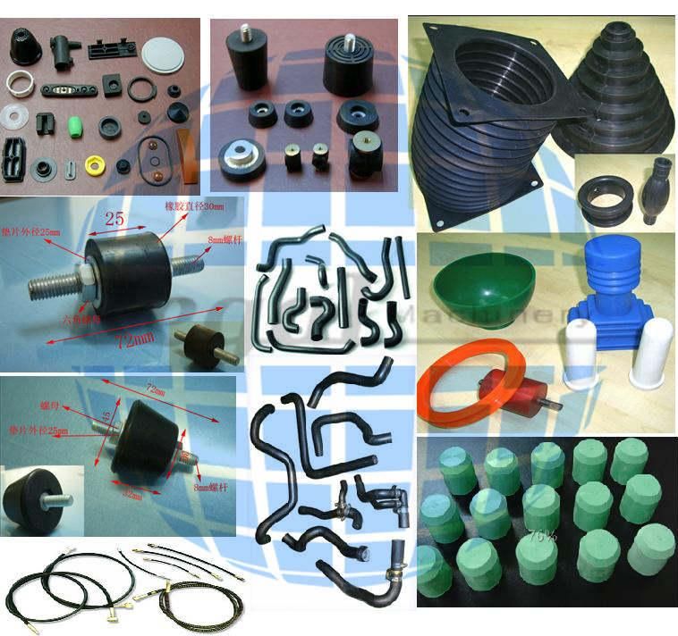 High Performance Molded Rubber Parts/Custom or OEM Molded rubber parts