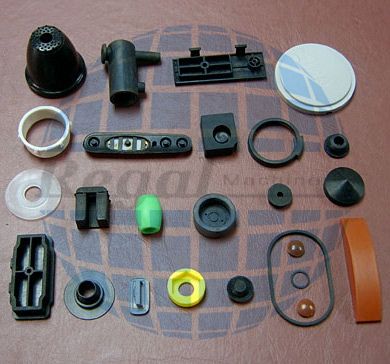 Assorted Automotive Molded Rubber Feet