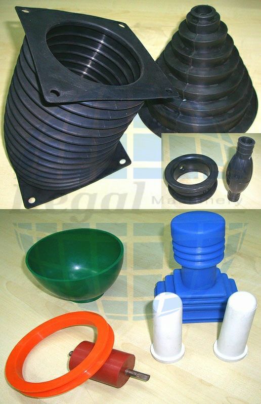 excavator rubber parts