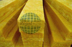 Thermal and cold insulation centrifugal glass wool felt