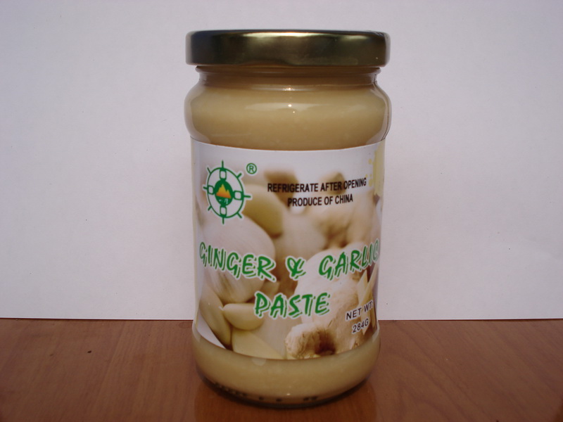 garlic&ginger paste mixed