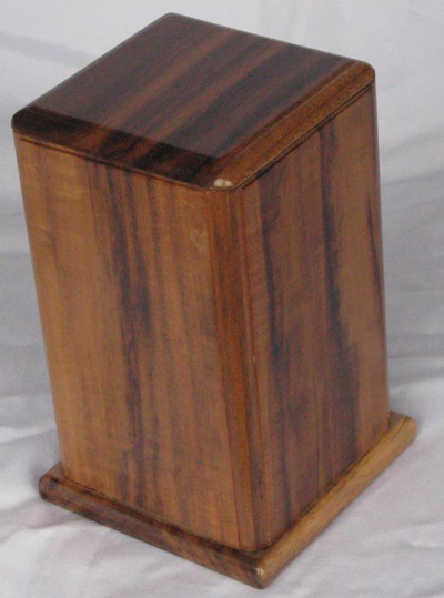 wooden urn box 2