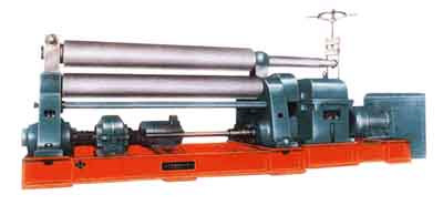 Hydraulic plate rolling machine