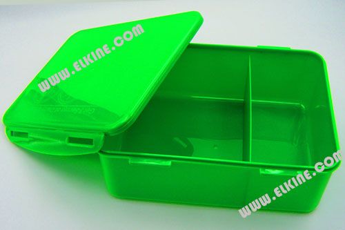Fashion plastic Separated Microwave  lunch bento box  with lock