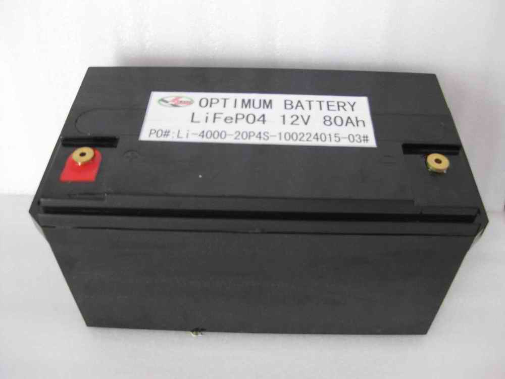 12v 80ah lifepo4 battery-solar light battery