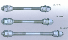 Bicycle front&rear hub spindles