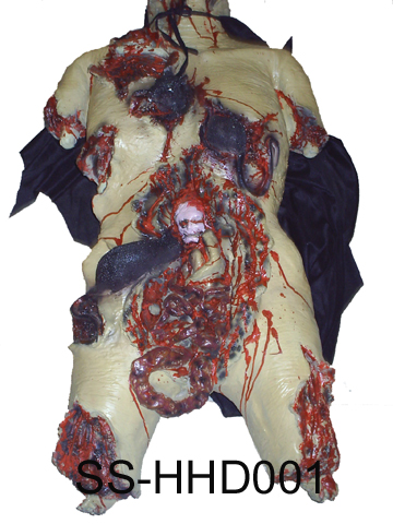 Horror Latex Body - Halloween Decoration
