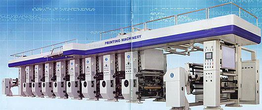 SW-81050H Computerized rotogravure printing press