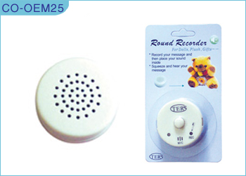 Round voice recorder/Round voice module