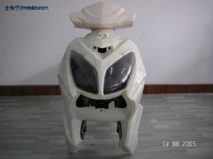 Electric motor car mould