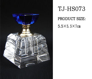 crystal perfume bottle