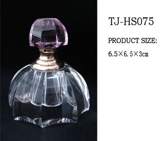 crystal perfume bottle