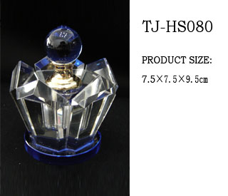 crystal perfume bottle