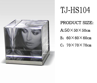 2d3d laser crystal