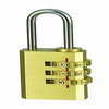 brass combination lock