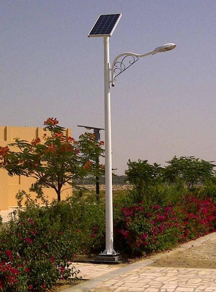 Solar light pole