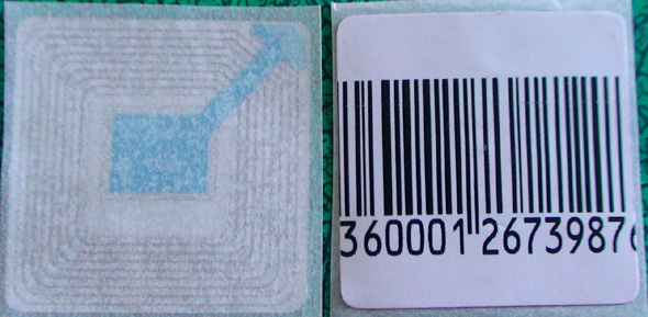 EAS labels, anti-shoplifting labels, RF EAS label