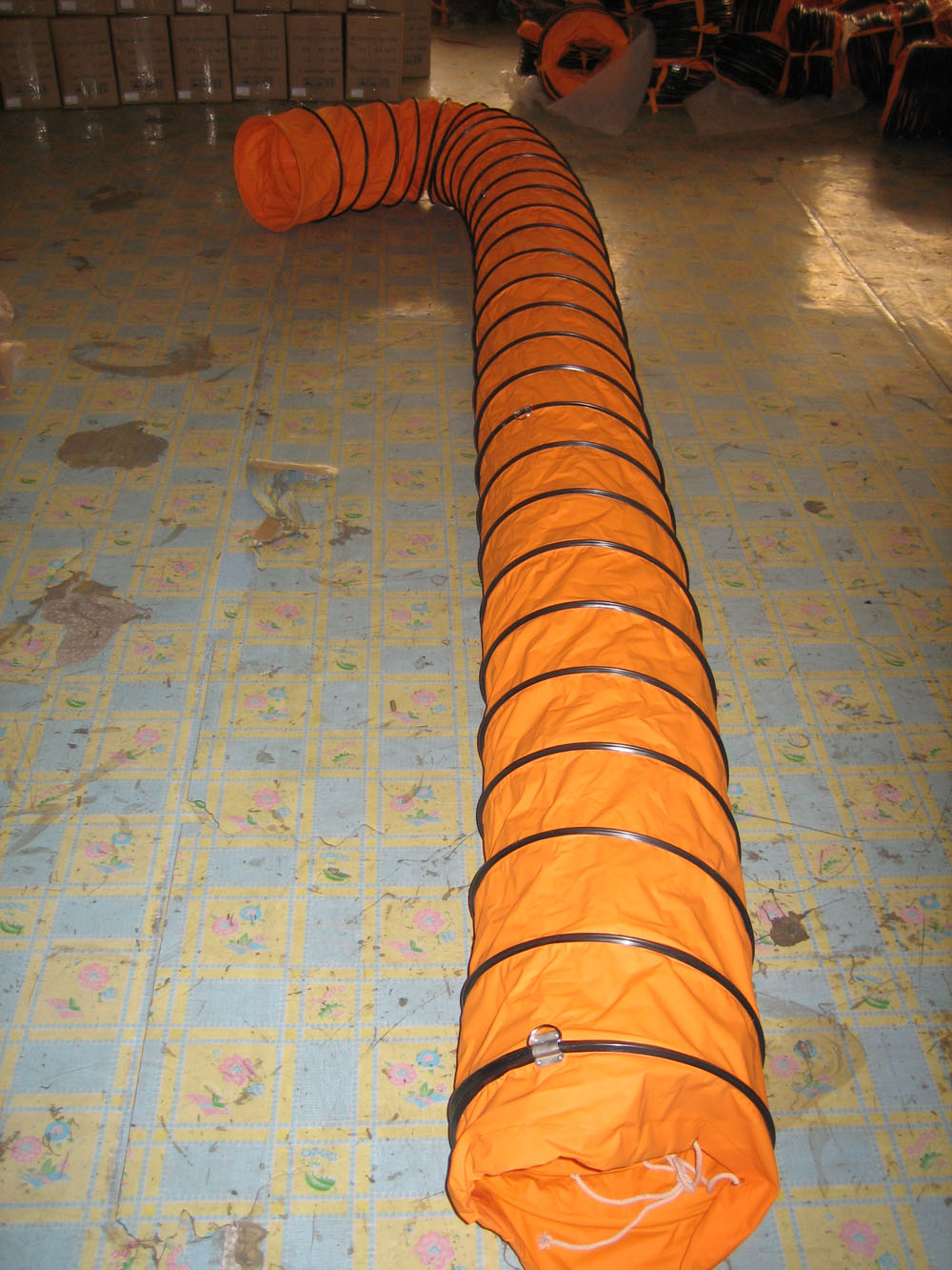 Fire-prevention flexible duct
