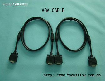 VGA cable and signal