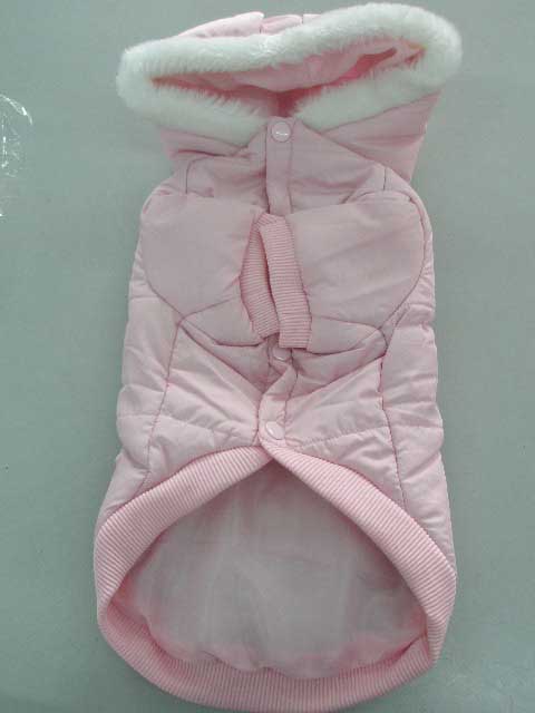 pink waterproof coat