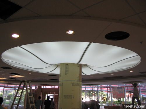 0.18mm thick 5m wide satin PVC stretch ceiling film