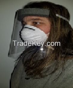 Adjustable Face Shield - Made in USA