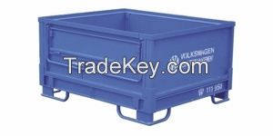 Logistic steel container
