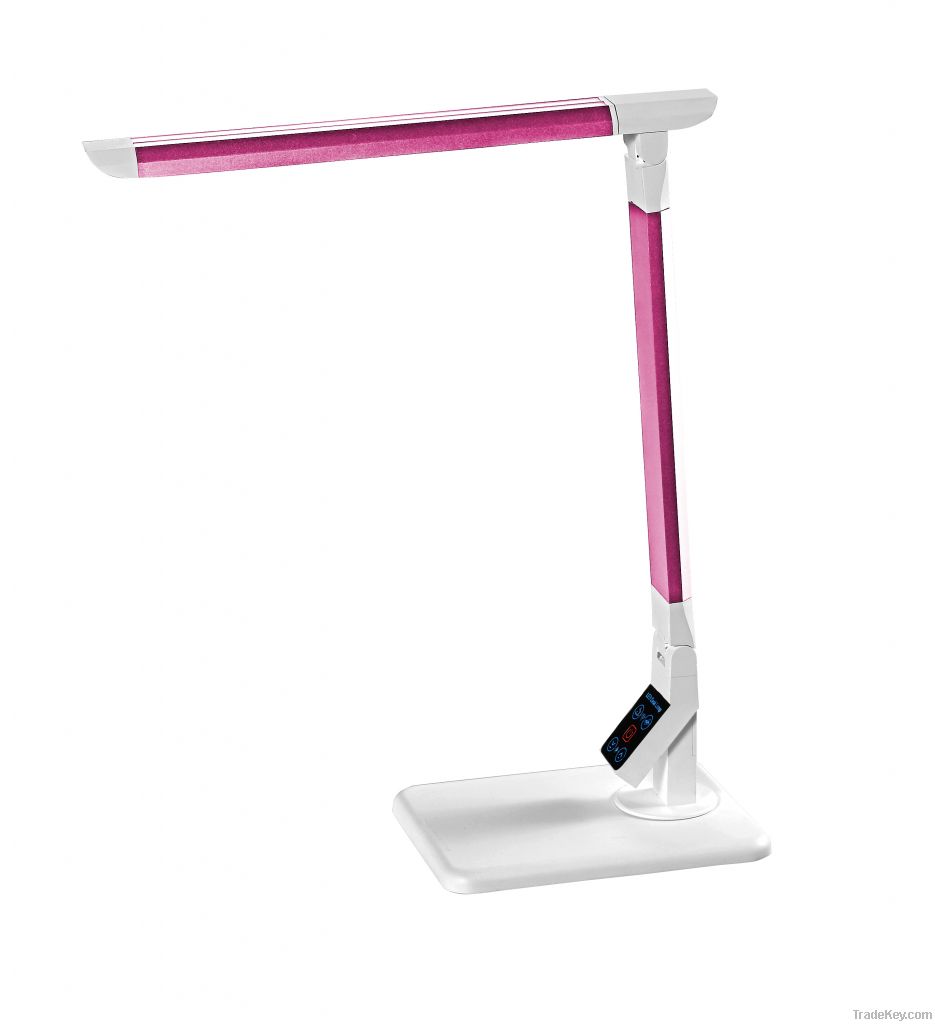 slide switch color and light controllable led desk lamp for eyes prote