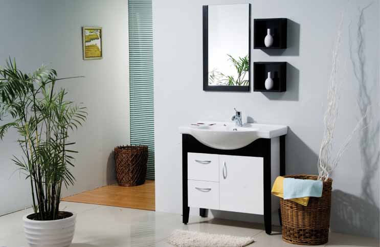 modern bathroom cabinet