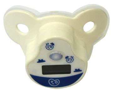 Baby nipple thermometer